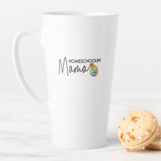 Caneca De Café Latte "Rosie" Homeschoolin Mama Latte Mug