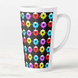 Caneca De Café Latte Rosquinhas Doughnut