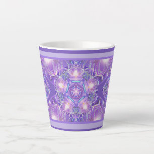 Caneca De Café Latte Roxo W1
