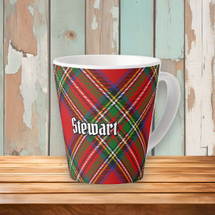 Caneca De Café Latte Royal Stewart Tartan