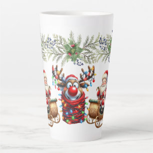 Caneca De Café Latte Rudolf Rena Cornuda