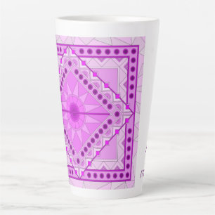 CANECA DE CAFÉ LATTE RÚPIDO DE ARTE DECORATIVA
