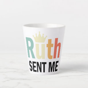 Caneca De Café Latte Ruth Bader Binsburg, Ruth me mandou