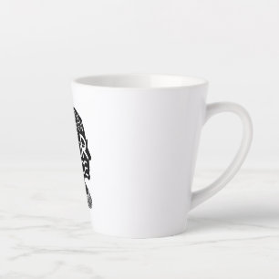 Caneca De Café Latte Ruth Fale A Sua Mente Mesmo Que Sua Voz Aperte