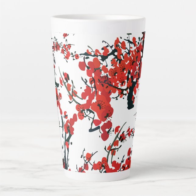 Caneca De Café Latte Sakura Latte Mug (Frente)