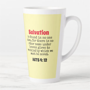 Caneca De Café Latte salvação