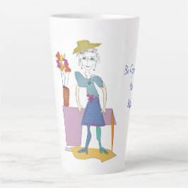 Caneca De Café Latte 'Sandy' - A próxima grande aventura da vida latte