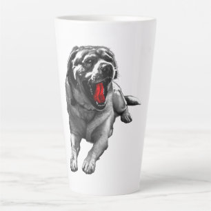 Caneca De Café Latte Sangue Moon Howler