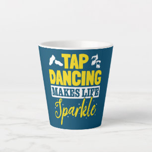 Caneca De Café Latte Sapateado Dança de Sapateado Dança de Sapateado to