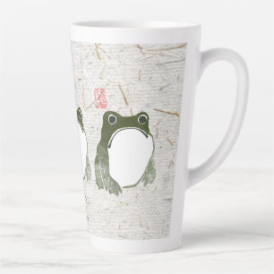 Caneca De Café Latte Sapo Indecente Japonês Fez século XIX