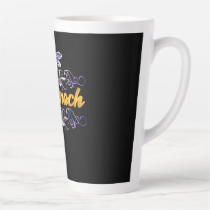 Caneca De Café Latte Sassenach Dragonfly Azul