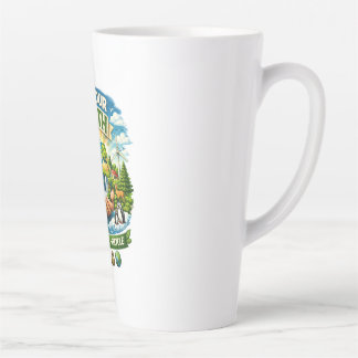 Caneca De Café Latte Save Our Earth Eco Friendly Design mug