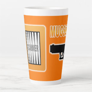 Caneca De Café Latte Scammer's Mugshot
