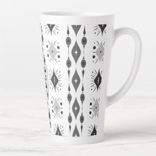 Caneca De Café Latte Scandi Motif  