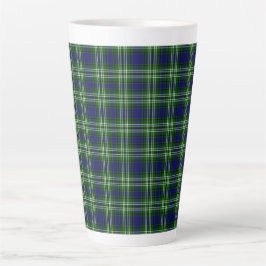 Caneca De Café Latte Scotland Tweedside District Tartan