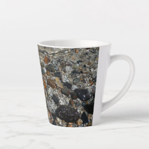 Caneca De Café Latte Seixos de Granito no Lago Tenaya em Yosemite