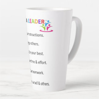 Caneca De Café Latte Seja um teclado de mouse líder