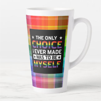 Caneca De Café Latte Seja você mesmo