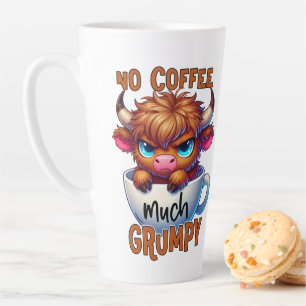 Caneca De Café Latte Sem Café Muito Mal-Humorado
