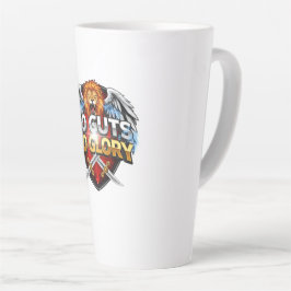Caneca De Café Latte Sem Coração, Sem Glória: Mentalidade Motivacional 