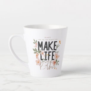 Caneca De Café Latte Sempre olhe para o lado direito