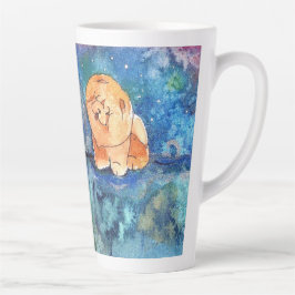 Caneca De Café Latte SENHORA MOON Cãozinho