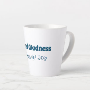 Caneca De Café Latte Sentido de alegria, sentimento de alegria