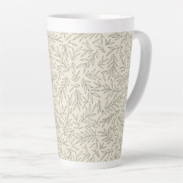 Caneca De Café Latte Serene Sage Green | Suspiro Gentil de Whisper Mini