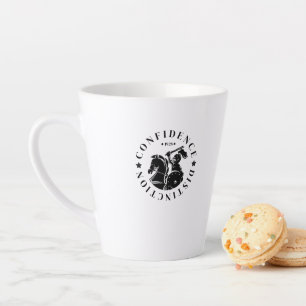 Caneca De Café Latte Série Cavaleiro Vintage GEUEE