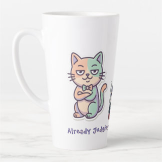 Caneca De Café Latte Sério? Mantenha-se hidratado, Mantenha-se Julgador