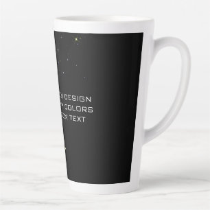 Caneca De Café Latte Seu design personalizado -