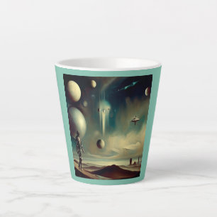 Caneca De Café Latte SF Mestrados dinamarqueses 2