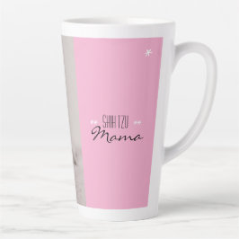 Caneca De Café Latte Shih Tzu Mama Mug para Mães de cães