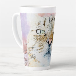 Caneca De Café Latte Simba, o Rei Listrado