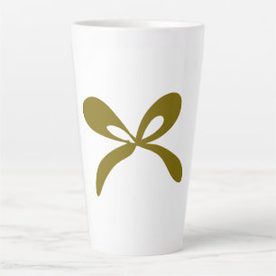 Caneca De Café Latte Simples elegante minimalista obrigado elegante per