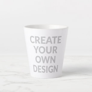Caneca De Café Latte Simplesmente - Crie o Seu Próprio
