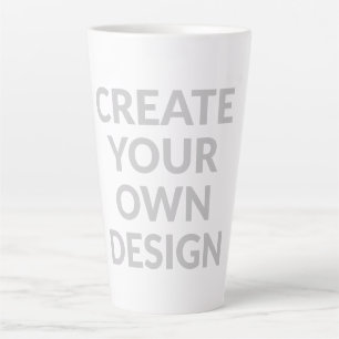 Caneca De Café Latte Simplesmente - Crie o Seu Próprio