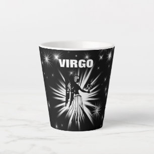 Caneca De Café Latte sinal de Virgem