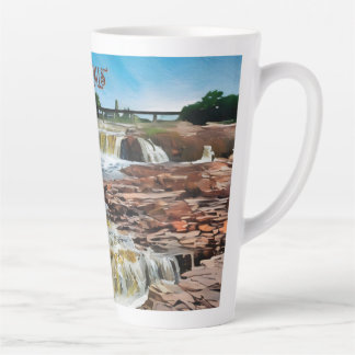 Caneca De Café Latte Sioux Falls, Dakota do Sul