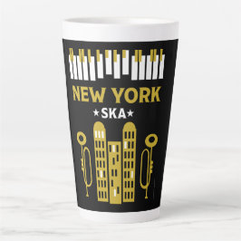 Caneca De Café Latte Ska Jazz