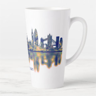 Caneca De Café Latte Skyline Londres