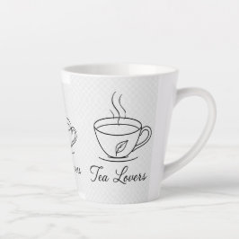 Caneca De Café Latte Small Mug for Big Tea Moods