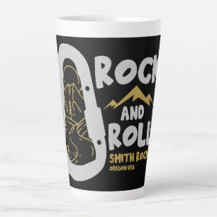 Caneca De Café Latte Smith Rock Oregon Alpinismo EUA