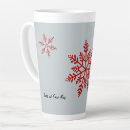 Caneca De Café Latte Snow Mug