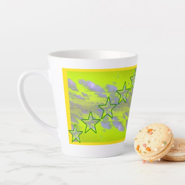 Caneca De Café Latte Soar, Para Mais (In Situ)