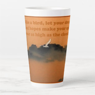 Caneca De Café Latte Soar, Para Mais