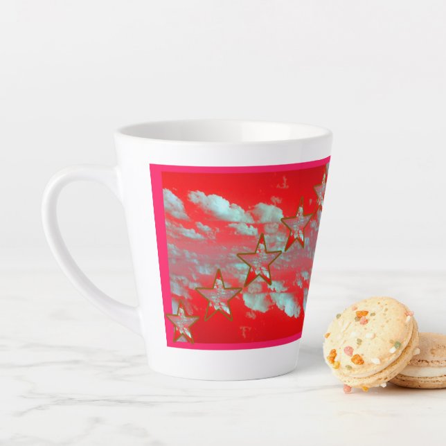 Caneca De Café Latte Soar, Para Mais (In Situ)