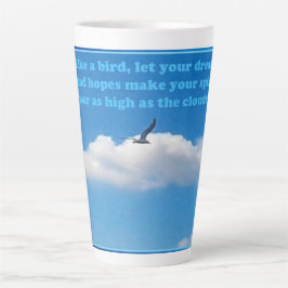 Caneca De Café Latte Soar, Para Mais