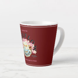 Caneca De Café Latte Sobrecarga Latte Mug de Adiela Akoo
