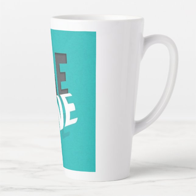 Caneca De Café Latte Someone Becoming Someone Just Someone From Me to S (Direita)